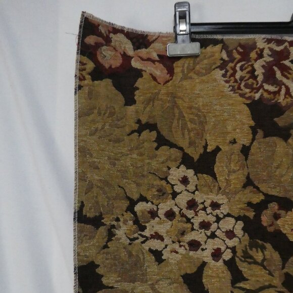 Source Unknown | 27 x 27 inches | Floral Tapestry Accent Piece - Picture 3 of 16